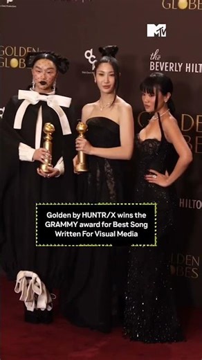 HUNTR/X are officially GRAMMY WINNERS 👏🏆 The Honmoon is SEALED ✨