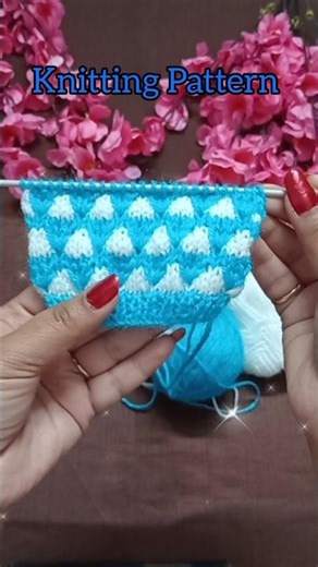 Two Colours knitting Pattern for baby Sweater, ladies Cardigan, girls Jacket #knitting