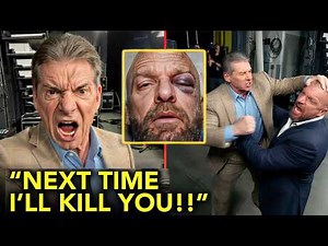 BREAKING: Vince McMahon Attacks Triple H Backstage!