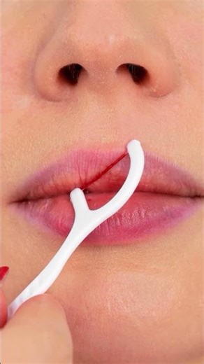 The Red Lipstick Secret For A Perfect, Flawless Finish. ✨