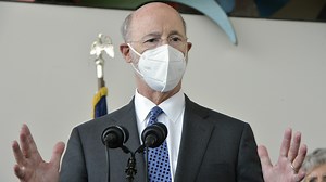 Pennsylvania Governor Tom Wolf visits Erie to encourage COVID-19 vaccinations