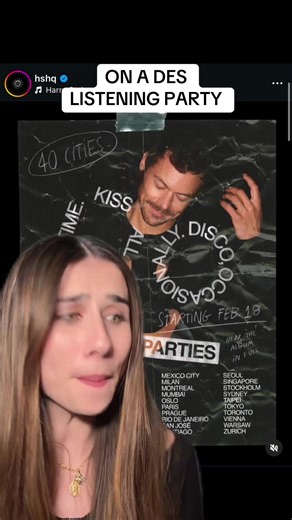 JE SAIS PAS COMMENT MAIS J’Y SERAI. #fyp #harrystyles #listeningparty #harries #aperture @Columbia Records @Sony Music France