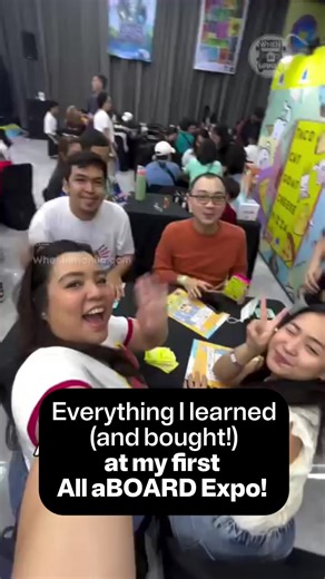 Throwing it back to our first-ever All aBOARD Expo 2025 experience! From meeting incredible new people to mastering those “easy-to-learn, hard-to-master” games, we walked away with more than just a few wins; we found new favorites to share with the whole fam! 🏆👨‍👩‍👧‍👦 Why You Can’t Miss Out: 🤝 The Community: Connect with fellow gamers, creators and more! 🧠 The Learning: Discover hidden gems and new mechanics. ❤️ The Memories: Find the perfect game to bring home to your loved ones. ✨ This 