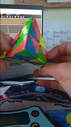day 3 of trying to break my pyraminx record of 2.73 seconds