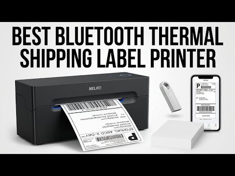Best Bluetooth Thermal Shipping Label Printer 2025: Top 8 Wireless Models Tested by Expert