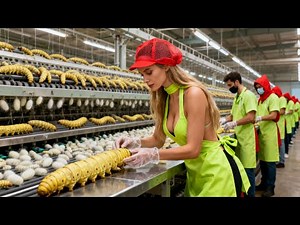 Inside the World’s Largest Silk Factory | From Tiny Cocoons to Premium Luxury Fabric (Full Process)