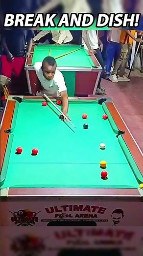 Perfect start to the match for Ibra #billiards #blackball #pool