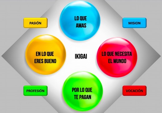 ¿Qué es el Ikigai? ejercicio práctico con ejemplos. Crear tu propósito de vida paso a paso - Jimmy Pons