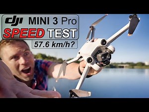 DJI Mini 3 Pro - MAX SPEED TEST! What is the real TOP SPEED?!