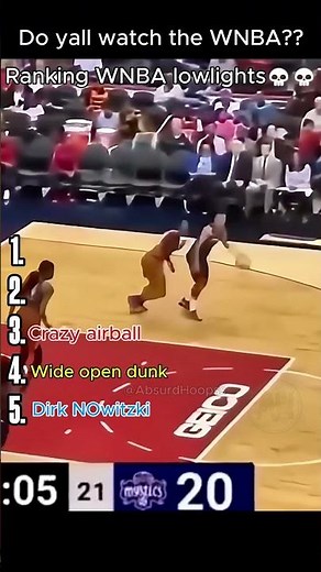 Ranking WNBA Lowlights 💀 #basketball