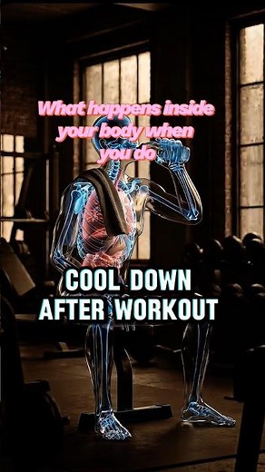 What Happens Inside Your Body When You Cool Down After Workout ? 😳 #shorts