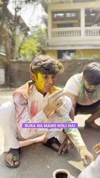 HOLI HAI #shorts #holi #festival #comedy #funny #friends #explore #fun #colors #nostalgia #childhood