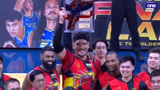 13 REASONS BAI 👑🐙 June Mar Fajardo adds another milestone to his legendary career as the San Miguel Beermen star bags his historic 13th Best Player of the Conference Award ahead of Game 4 of the PBA Season 50 Philippine Cup Finals against TNT Tropang 5G. #PBA50 #PBA50LID #PBAFinals | One Sports