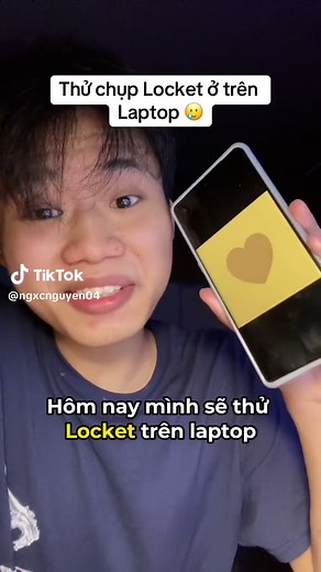 Chụp Locket trên Laptop: Cách chụp ảnh bằng app Locket