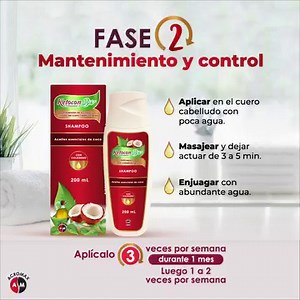 ¡ El poder del Ketoconazol! 💆🏻‍♂️ Tratamiento completo para el cuidado de tu cabello FASE 1💧#KetoconTherapy shampoo, con Ketoconazol al 2%, concentración ideal para tratar las afecciones de la dermatitis seborreica en cuero cabelludo. 🥥 FASE 2💧#KetoconBio con ketoconazol al 1% para el mantenimiento y control posterior al tratamiento. Reduce rápidamente los síntomas como: 💧Picor 💧Irritación 💧Descamación del cuero cabelludo #Acromax #SuSaludNosMueve #KetoconTherapy #Caspa #Cabello #Salud #