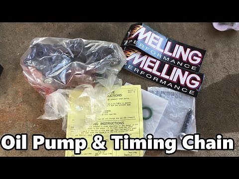 Timing Chain and Melling 10296 Oil Pump Install - LS1 240sx (S14) Drift Build (EP 12)