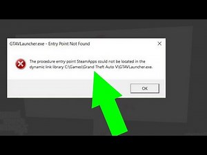 How to Solve The procedure entry point SteamApps could not be located |GTA 5| For Any PC 2023