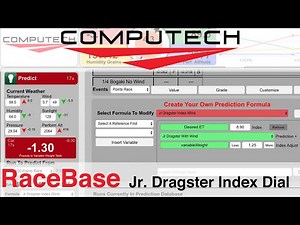 RaceBase Jr Dragster Weight Index Prediction