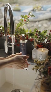 Bring sweet scents of winter berries softened with the warmth of a cosy open fire into your home with Rowanberry Embers ✨ Inspired by the Scottish festive tradition of burning rowan branches to clear bad feelings, this scent is as sweet as it is nostalgic. Shop Limited Edition Christmas: https://bit.ly/3bS1uYy #FindMagicInTheDark #WintersNight | ARRAN Sense of Scotland