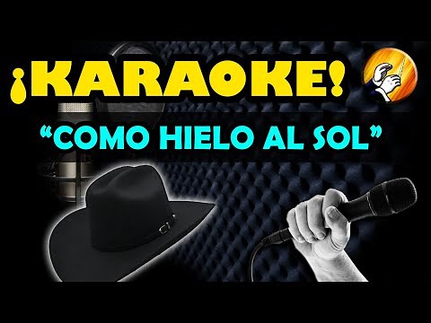 COMO HIELO AL SOL (CORAZÓN) - [Sol/G] - KARAOKE Para practicar en casa