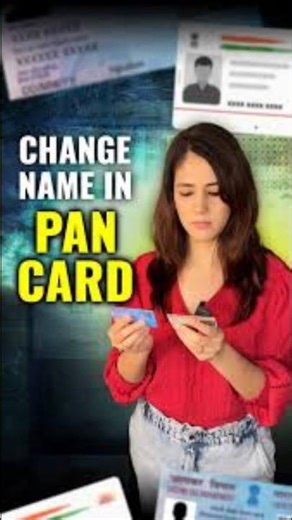 PAN Card Name Correction (Step-by-Step) | #gazette #pancard