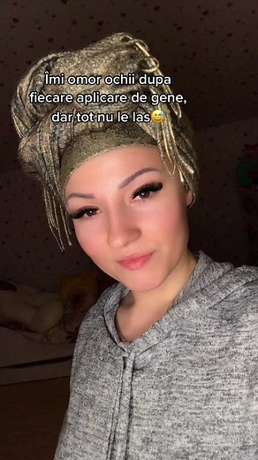 Nu se vede ff bine, dar mi se înroșesc foarte tare și am un disconfort puternica după aplicarea genelor 🤦🏻‍♀️ Voi pățiți așa? 🙄 #foryou.