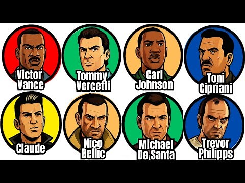 Every GTA Protagonist Explained in 10 Minutes