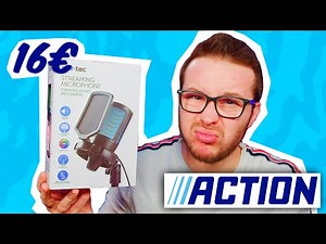 I'M TESTING THE STREAMING MICROPHONE FROM ACTION FOR €16!