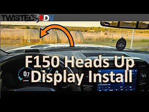 Ford F150 Heads Up Display Install- Add Safety and Luxury to your Truck with F150LEDs.com!!