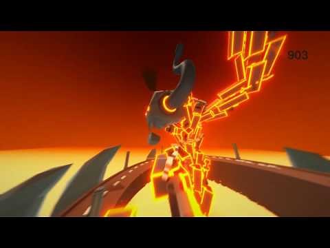 Clustertruck Hell 9-10 - Final boss fight