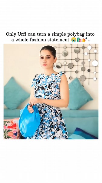 Urfi’s creativity has no limits 💅🔥 #bollywood #urfijaved #creative #trending #edit #viral #ytshorts