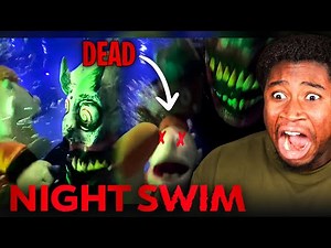 SML SPOOKY Night Swim!