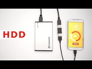 Connect Hard Drive to Android Smartphone