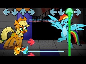 FNF My Little Pony Sings Playtime | FNF Playtime But Everyone Sings It | MLP