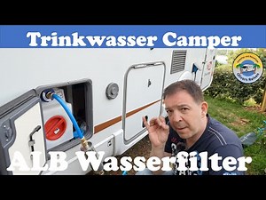 🚰 Trinkwasser im Campingurlaub ALB Wasserfilter Fusion - sauberes Wasser 💦💦💦