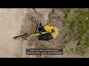 Cat 309 Mini Excavator with Trojan Earthworks