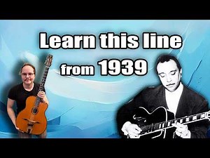 Django Reinhardt's arpeggio phrase