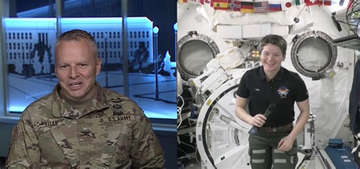 Army Leaders Interview Astronaut Anne McClain on the Space Station