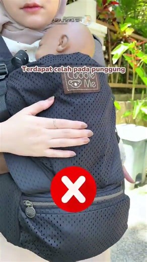 Rekomendasi Gendongan Bayi CuddleMe - Jangan Pakai Hipseat #ultimoaero