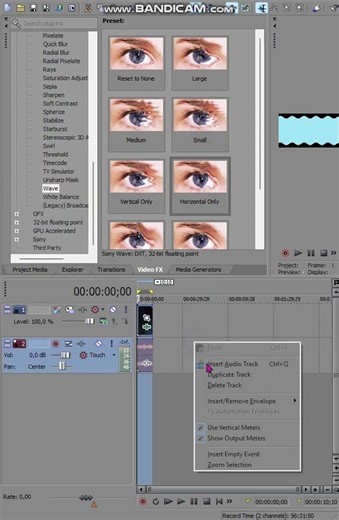 How To Make Crying On Sony Vegas Pro 11.0 Version HP All In One Pc