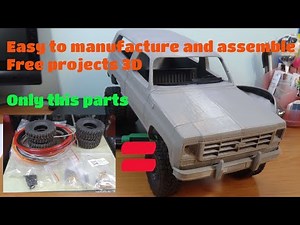 Toy car model with 3d printer