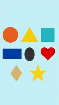Identifying The Different Types Of Shapes #shapes #shapesforkids #shapesforchildren #education