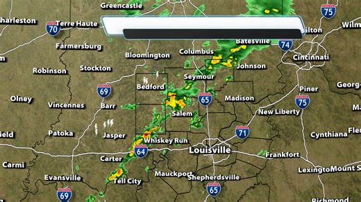 Quick burst of rain & a few lightning strikes move through this morning. What a wild forecast over the next week. | WDRB Weather