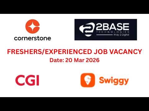 Daily jobs updates | OFF Campus Drives Updates