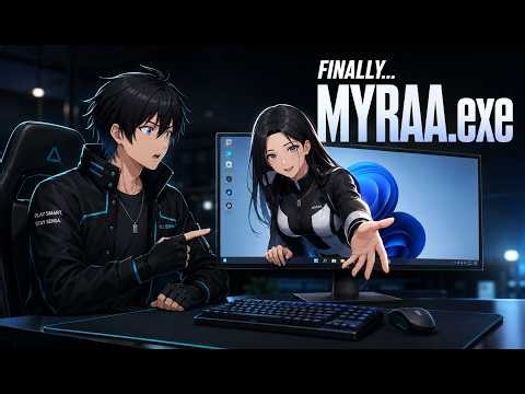 I Finally Built My Own JARVIS AI 🤯 | Download MYRAA for Windows