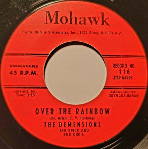 The Demensions - Over The Rainbow / Nursery Rhime Rock