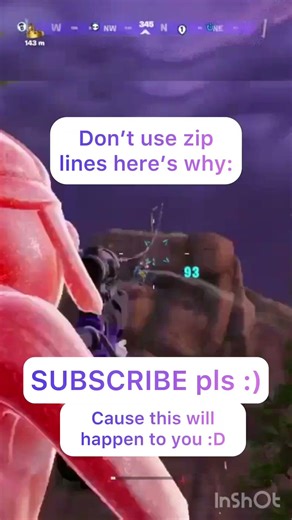 NEVER use zip lines in Fortnite here’s why: