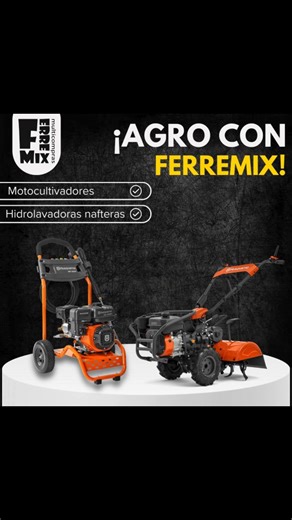 Ferremix Multicompras on Instagram: "🌾🚜 Todo para el agro en Ferremix Multicompras Si trabajás en el campo o necesitás potencia para tareas rurales, en Ferremix te ofrecemos equipos confiables y listos para laburar 💪🛠️ 🔌 Generadores para energía donde la necesites 🔥 Motores nafteros y eléctricos para distintas aplicaciones 🚜 Motoimplementos para facilitar y optimizar el trabajo diario. En Ferremix Multicompras encontrás variedad, calidad y asesoramiento para el agro 🌱⚙️ Pasá por el local