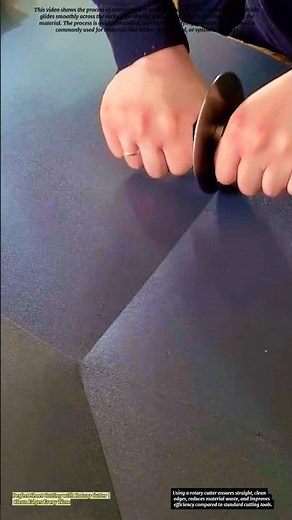 Perfect Sheet Cutting with Rotary Cutter | Clean Edges Every Time