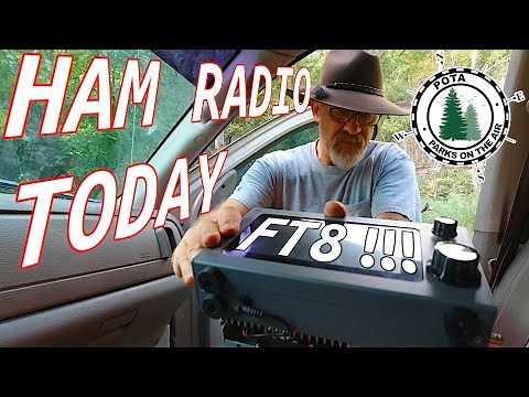 POTA ACTIVATION and Walk Through using FT8 in the HF Signals sBitxV3 Ham Radio